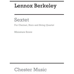 Lennox Berkeley: Sextet Op.47(Score)