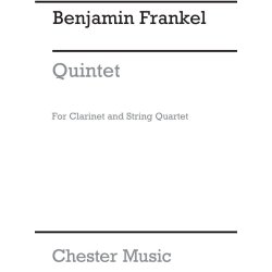 Benjamin Frankel: Quintet For Clarinet And String Quartet Op.28 (Score)