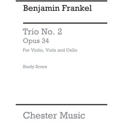 Frankel: String Trio No.2 Op.34 (Study Score)