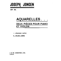 Joseph Jongen: Valse Libre (Aquarelles Op.59 No.2)