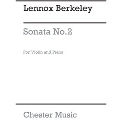 Lennox Berkeley: Sonata For Violin and Piano No.2, Op.1