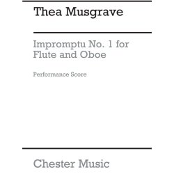 Musgrave: Impromptu No.1 For Flute And Oboe