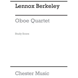 Lennox Berkeley: Oboe Quartet Op.70 (Miniature Score)