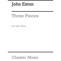 Exton: Three Pieces for Oboe Solo