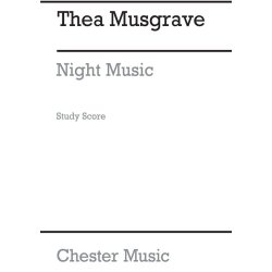 Thea Musgrave: Night Music (Study Score)