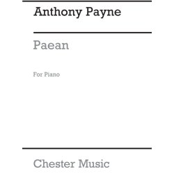 Anthony Payne: Paean for Solo Piano