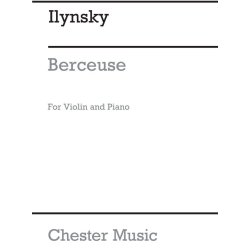 Ilyinsky: Berceuse for Violin with Piano acc.