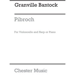 Bantock: The Highland Lament of Pibroch for Cello And Piano Or Harp