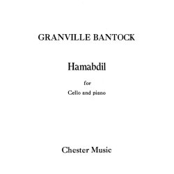 Granville Bantock: Hamabdil For Cello and Piano