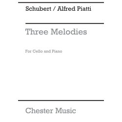 Schubert Am Meer From Three Melodies Cello/Piano (Arr Piatti)