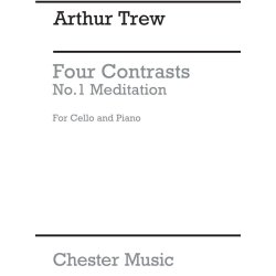 Trew, A Meditation (No 1 From Four Contrasts) Cello And Piano