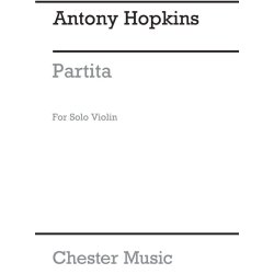 Antony Hopkins: Partita In G Minor Solo Violin