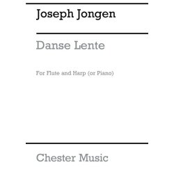 Joseph Jongen: Danse Lente (Flute and Harp Or Piano)