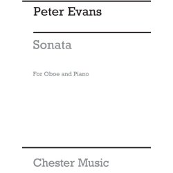 Peter Evans: Sonata For Oboe And Piano