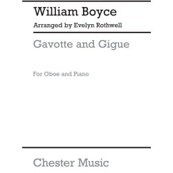 Boyce: Gavotte And Gigue For Oboe And Piano