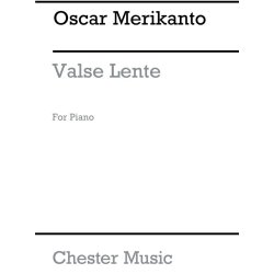 Oskar Merikanto: Valse Lente For Piano