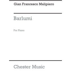 Malipiero: Barlumi for Piano