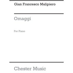 Malipiero: Omaggi for Piano Solo
