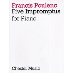 Francis Poulenc: Five Impromptus For Piano