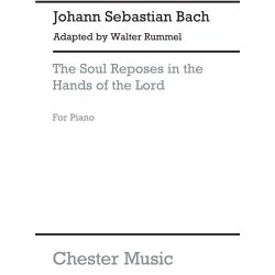 J.S.Bach/Walter Rummel: The Soul Reposes In The Hands Of The Lord
