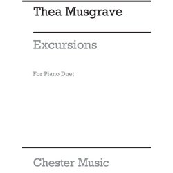 Thea Musgrave: Excursions: 8 Pieces For Piano Duet