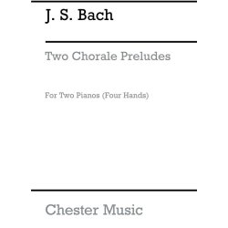 Johann Sebastian Bach: Two Choral Preludes for Two Pianos
