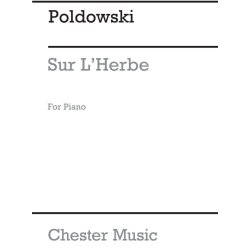 Poldowski: Sur L'herbe for Voice with Piano acc.