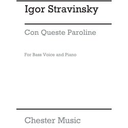 Igor Stravinsky: Con Queste Paroline (from Pulcinella)
