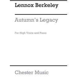 Lennox Berkeley: Autumn's Legacy Op.58
