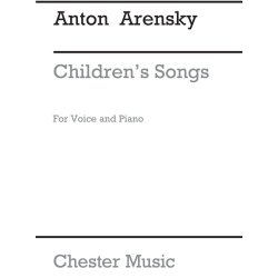 Anton Arensky: Six Childrens Songs