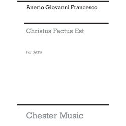 Giovanni Francesco Anerio: Christus Factus Est