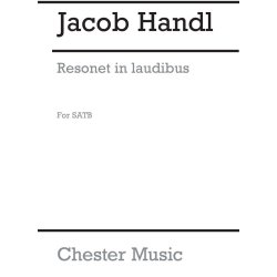 Handel: Resonet In Laudibus (Collins) Satb