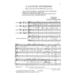 Tomas Luis De Victoria: O Magnum Mysterium