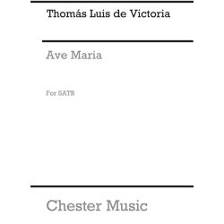 Victoria  Ave Maria (Steele)  Satb (L)