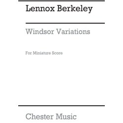 Lennox Berkeley: Windsor Variations Op.75 (Miniature Score)