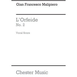 G.Francesco Malipiero: L'Orfeide (Seven Songs)