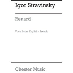 Igor Stravinsky: Renard (Vocal/Piano Score)