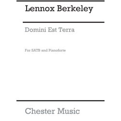 Lennox Berkeley: Domini Est Terra (Vocal Score)
