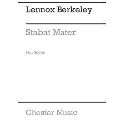 Lennox Berkeley: Stabat Mater Op.28 (Full Score)