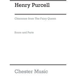 Purcell, H Chaconne From The Fairy Queen Chester Recorder Series No.3