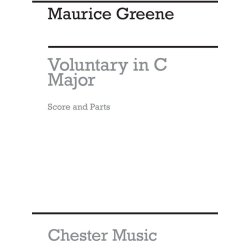 Greene: Voluntary In C Major (Score and Parts)