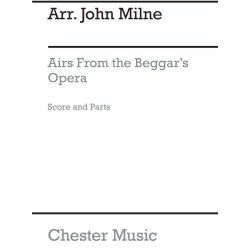 Milne, J Airs From The Beggar's Opera Score And Parts