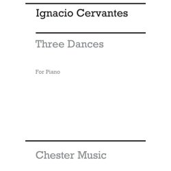 Ignazio Cervantes: Three Dances - Piano