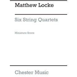 Matthew Locke: String Quartet No.1 (Miniature Score)