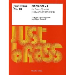 Giovanni Gabrieli: Canzon - Brass Quartet (Just Brass No.13)