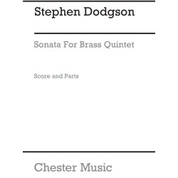 Stephen Dodgson: Sonata For Brass Quintet - Score And Parts (Just Brass No.20)