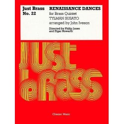 Tylman Susato: Renaissance Dances (Just Brass No.22)