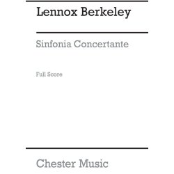 Lennox Berkeley: Sinfonia Concertante Op.84 For Oboe &amp; Chamber Orchestra (Miniature Score)