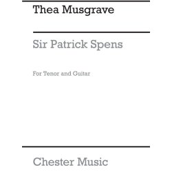 Musgrave: Sir Patrick Spens for Tenor with Guitar