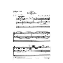 Lennox Berkeley: Fantasia For Organ Op.92